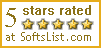 SoftsList 5 stars